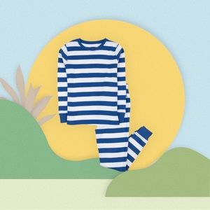 Leveret Kids Striped 2-Piece Cotton Pajama Set 6 Years NWT